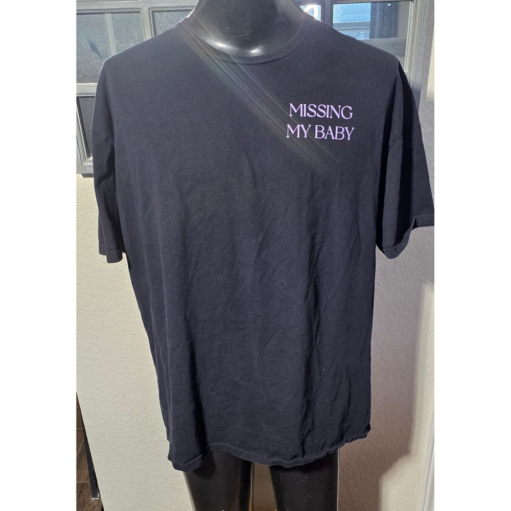 Selena Quintanilla Missing My Baby T-Shirt Black Queen of Cumbia Graphic 2XL